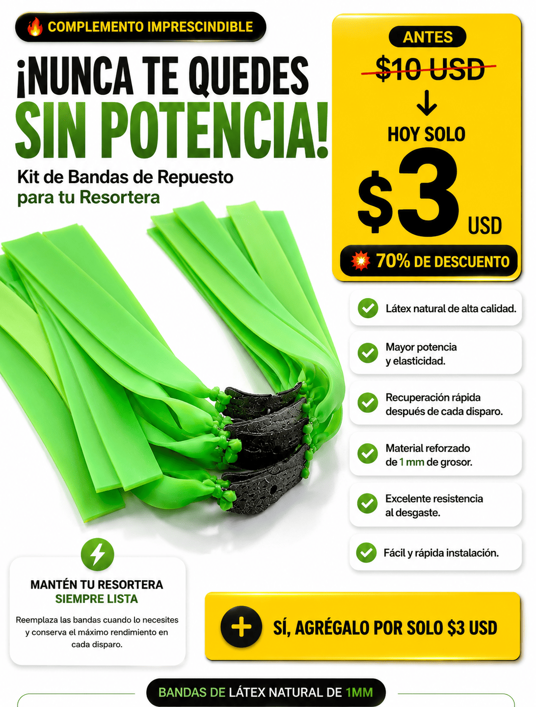 CINTA RESORTERA MAGNETICA