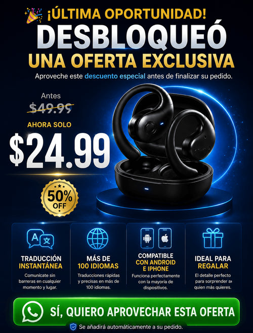 AUDIFONOS UPSELL