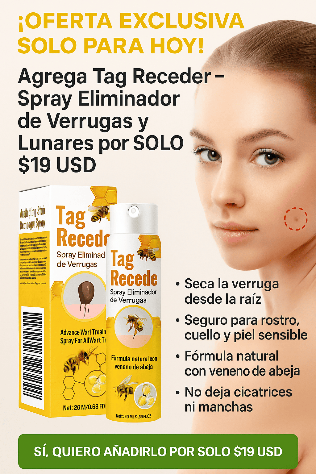 tag recede