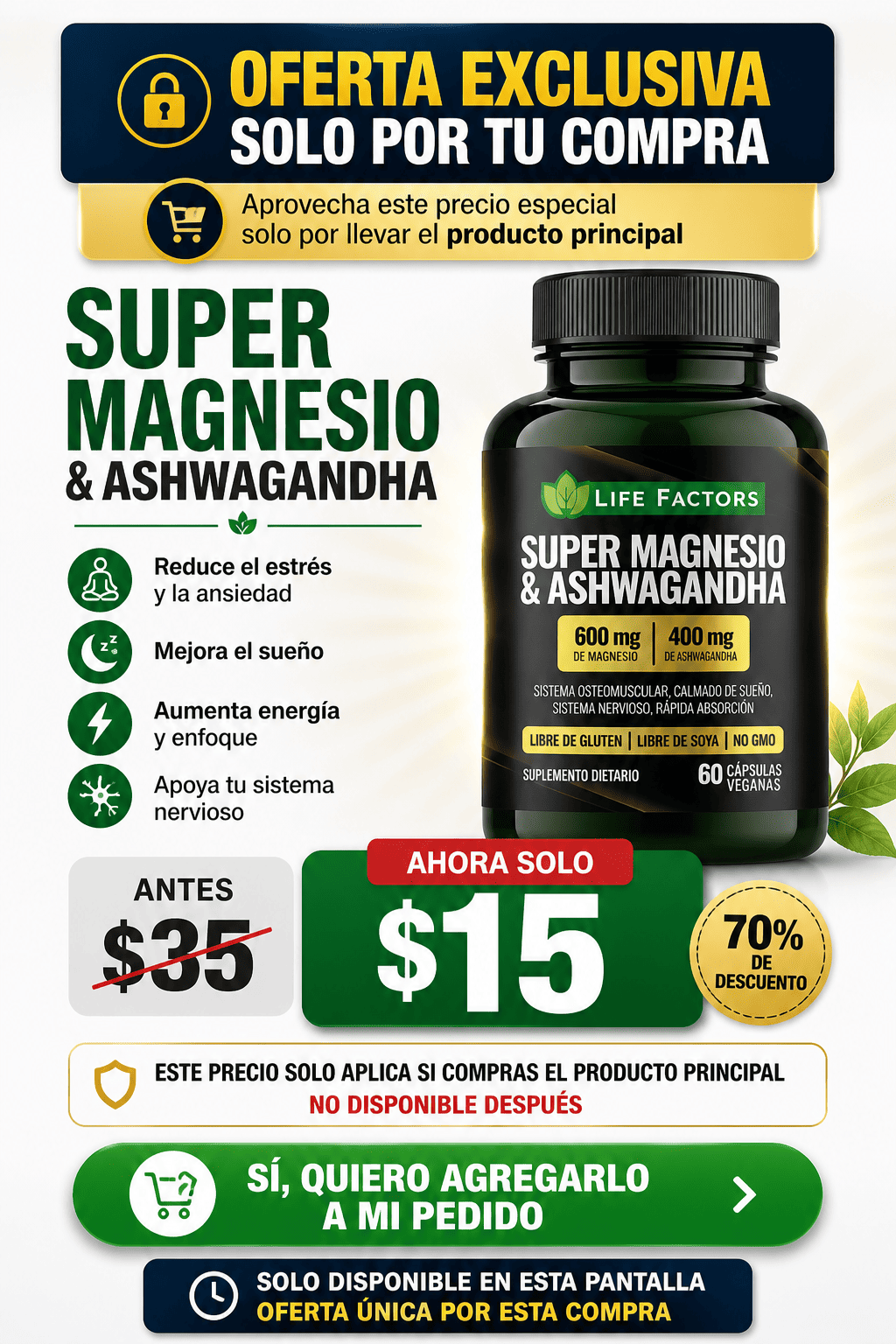 Super Magnesio & Ashwagandha
