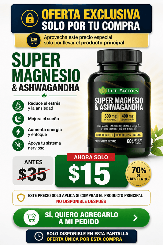 Super Magnesio & Ashwagandha