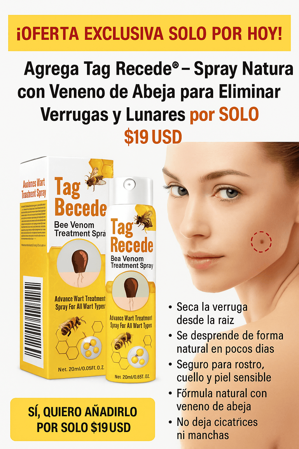 tag recede