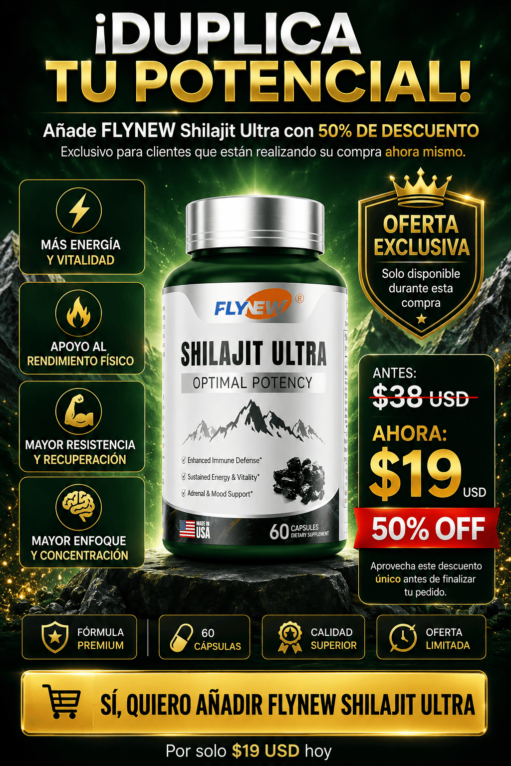 FLYNEW SHILAJIT ULTRA