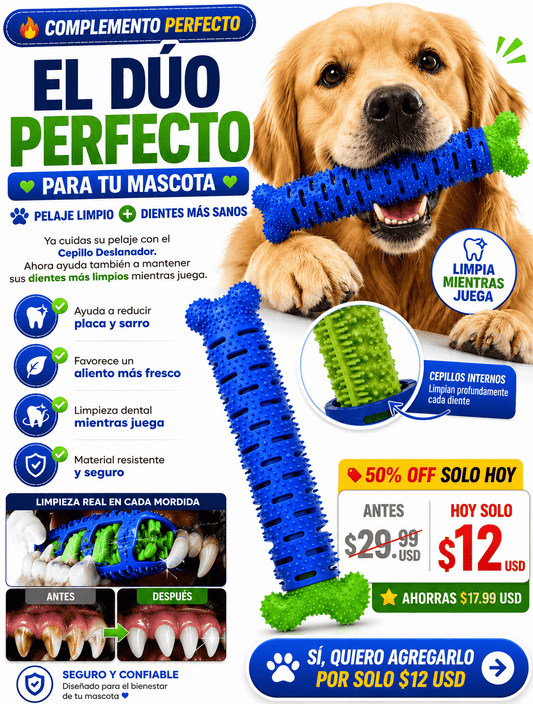 JUGUETE HUESO LIMPIADOR DENTAL